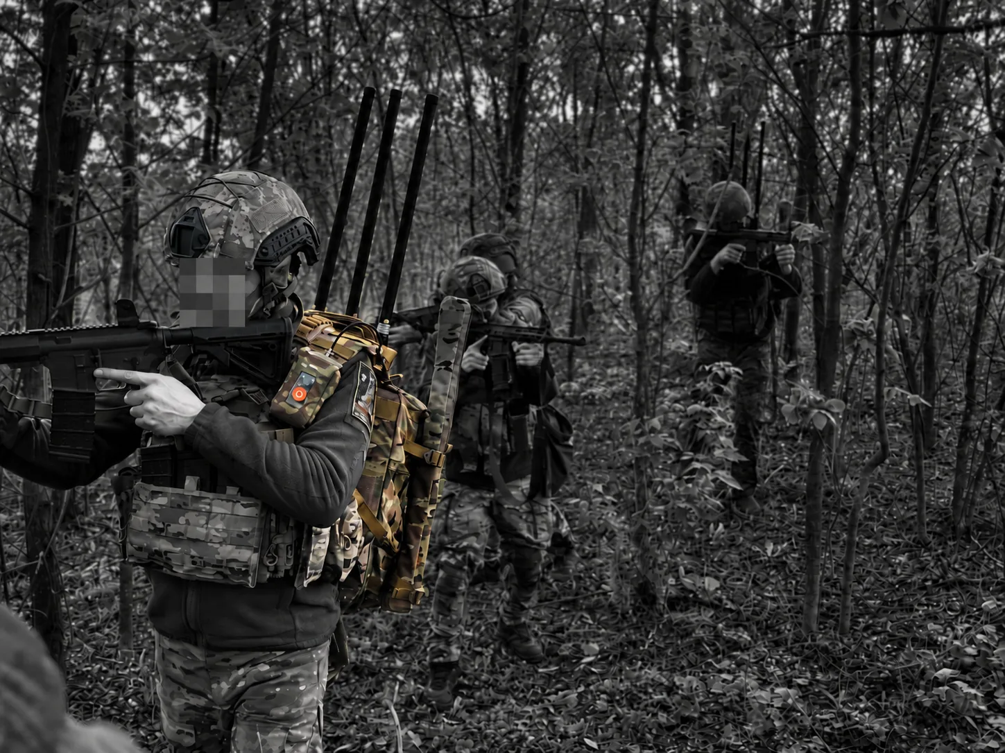 Equipment deployed in field conditions